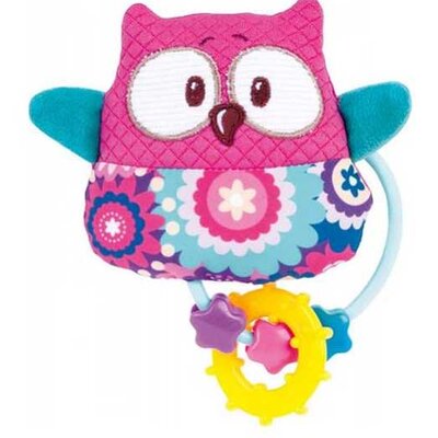 Canpol Glodalica-Zvečka Forest Friends 68/046 pink