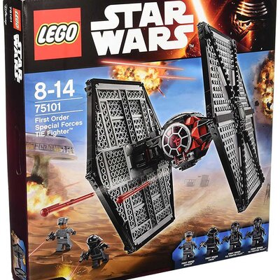 LEGO® STAR WARS™ kocke First Order Special Forces TIE fighter – TIE borac Prvog reda specijalnih snaga 533 dela 75101