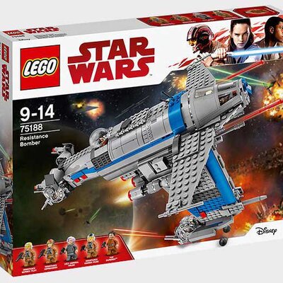 LEGO® STAR WARS™ kocke Resistance Bomber - Bombaš Otpora 780 delova 75188