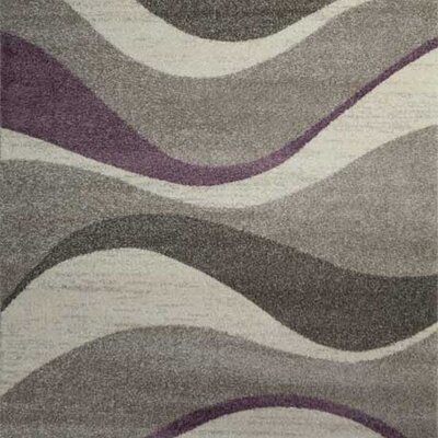 Tepih Ekol Solo 25199-950 Siva Ljubičasta 80x150 cm