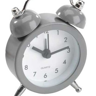 Budilnik Rio Stoni Sat siva