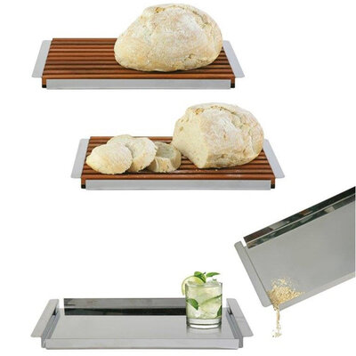 Prohromski posluzavnik sa drvenom rešetkom