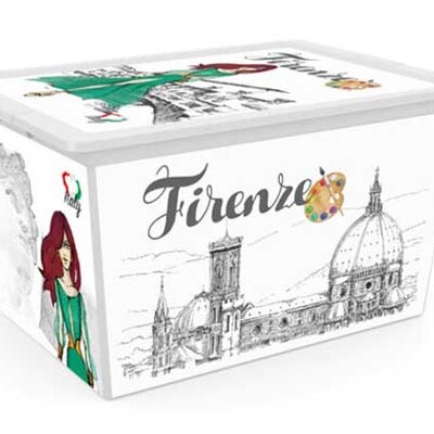 Kis Kutija za odlaganje stvari C Box Viva Italia XL 50L 