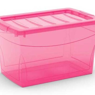 Kis Kutija za odlaganje stvari Omnibox M 29L roze