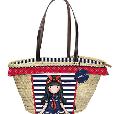 Gorjuss Tašna od ratana 45cm Little Fishes 30.664.61