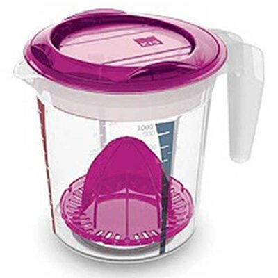 KIS Merica sa poklopcem i dodatkom za ceđenje citrusa 1L