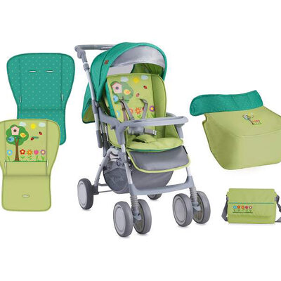 Lorelli Bertoni Kolica Combi Green Garden + Torba za mamu