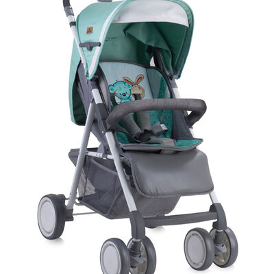 Lorelli Bertoni Kolica AERO sa navlakom za noge Grey and Green Friends