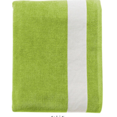 Sols Peškir za plažu 100x160cm Lagoon Lime 89006