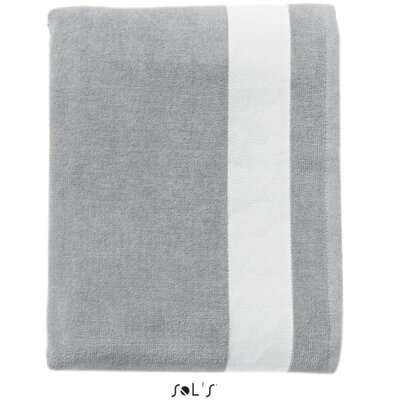 Sols Peškir za plažu 100x160cm Lagoon Pure Grey 89006