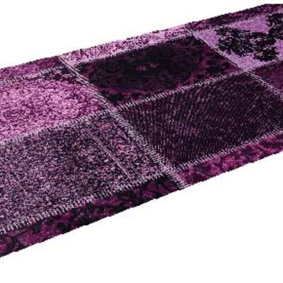 Prostirka za kupatilo Patchwork  60x100 ljubičasta