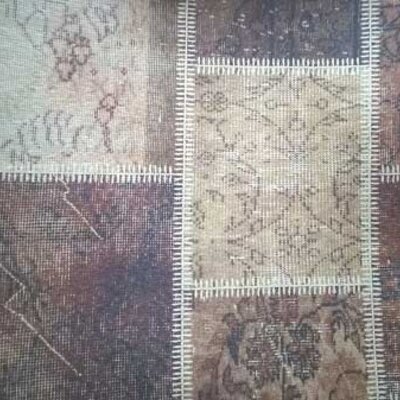 Prostirka za kupatilo Patchwork  60x100 braon