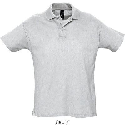 Sols Muška polo majica sa kratkim rukavima Summer II Ash veličina XS 11342