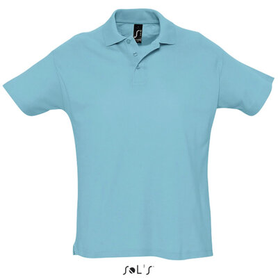 Sols Muška polo majica Summer II Atoll Blue veličina XL 11342