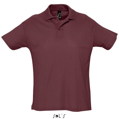 Sols Muška polo majica Summer II Burgundy veličina XXL 11342