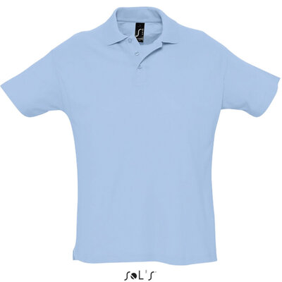 Sols Muška polo majica Summer II Sky Blue veličina XXL 11342