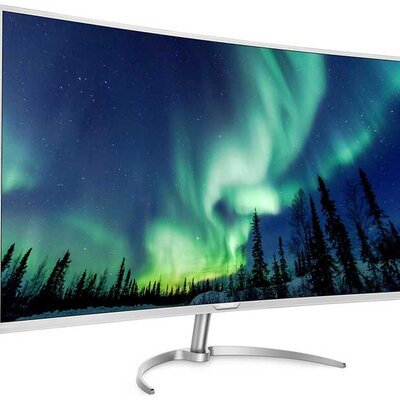 Zakrivljeni monitor Philips 40 inča Brilliance 4K Ultra HD LCD BDM4037UW/00
