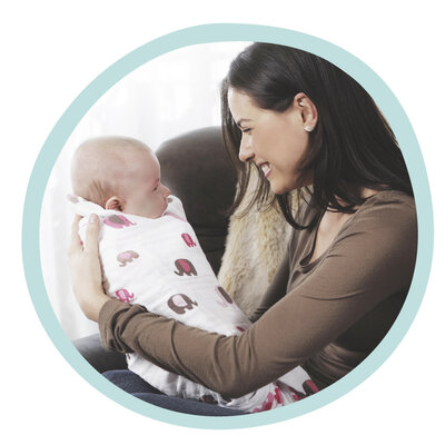 Višenamenska pelena roze slon