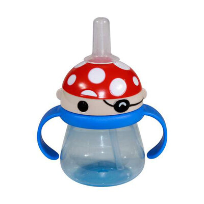 Lorelli Šolja za bebe 5023 250ml - sa slamkom i ručkama