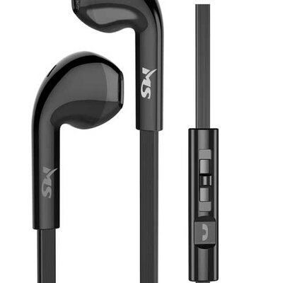 MS in-ear slušalice sa mikrofonom Shake crne