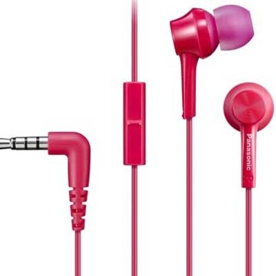 Panasonic slušalice sa mikrofonom RP-TCM105E-P pink