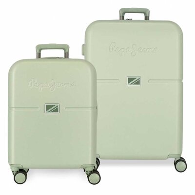Koferi za putovanja 70cm i 55cm Pepe Jeans Accent mint 76995