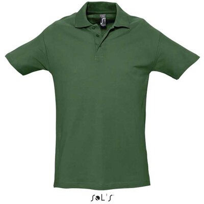 Sols Polo majica za muškarce Spring II Golf Green veličina L 11362