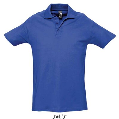 Sols Polo majica za muškarce Spring II Royal Blue veličina L 11362