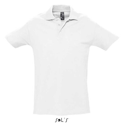 Sols Polo majica za muškarce Spring II White veličina L 11362
