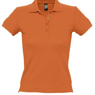 Polo majica za žene Sols People Orange veličina M 11310