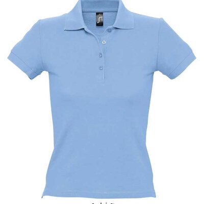 Polo majica za žene Sols People Sky Blue veličina XXL 11310