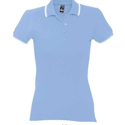 Ženska polo majica Sols Practice Women Sky Blue veličina XXL 11366