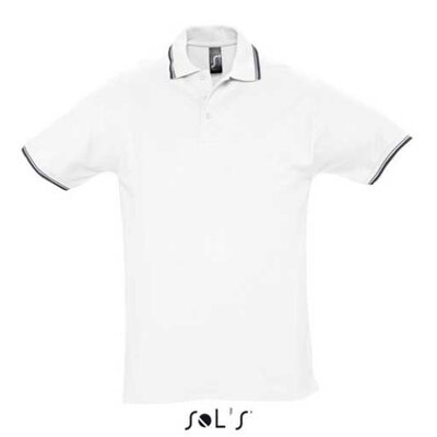 Muška polo majica Sols Practice White veličina M 11365
