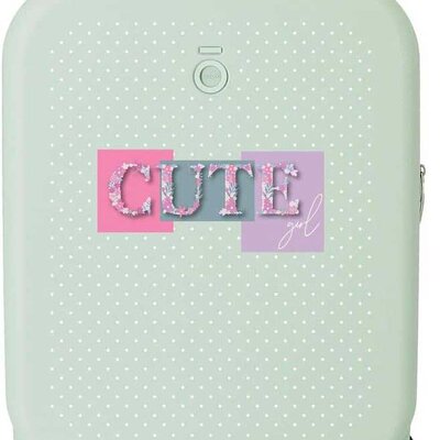 Kabinski dečiji kofer 55cm Enso Cute girl mint 95391