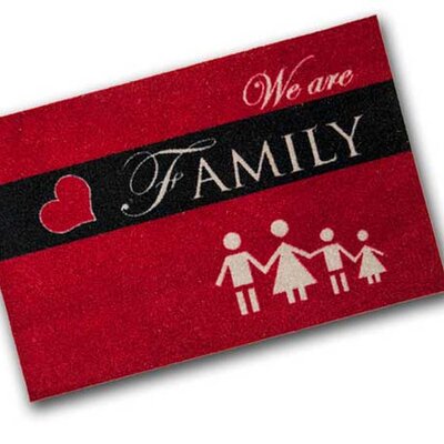 Otirač Homelike We are family 40x60cm 40611