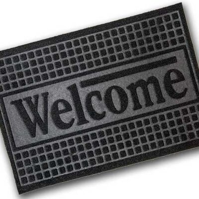 Otirač Basalto Welcome Black 40x60cm 40601