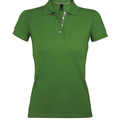 Sols Ženska majica sa kragnom i kratkim rukavima vel. XL Portland Women Bud Green 00575