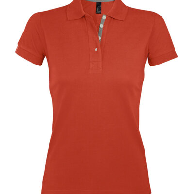 Sols Ženska majica sa kragnom i kratkim rukavima vel. L Portland Women Burnt Orange 00575