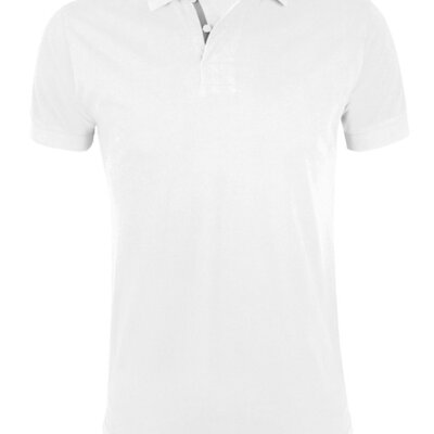 Sols Portland Muška majica sa kragnom vel. 3XL White 00574