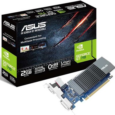 Grafička kartica Asus GeForce 2GB DDR5 HDMI DVI D-Sub GT710-SL-2GD5