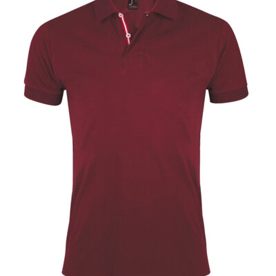 Sols Muška majica sa kragnom Patriot Burgundy vel. S 00576