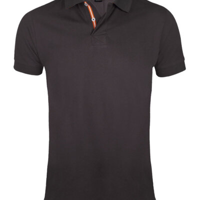 Sols Muška majica sa kragnom Patriot Dark Grey vel. M 00576