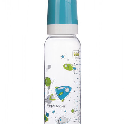 Canpol Flašica za bebe MACHINES 250ml 11/848