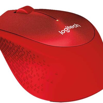 Logitech Silent bežični miš M330 Red