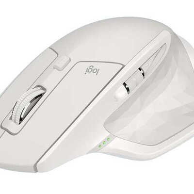Logitech bežični miš MX Master 2S Light Grey