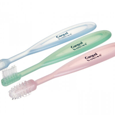Canpol Set za masažu desni i negu prvih zubića 2/421