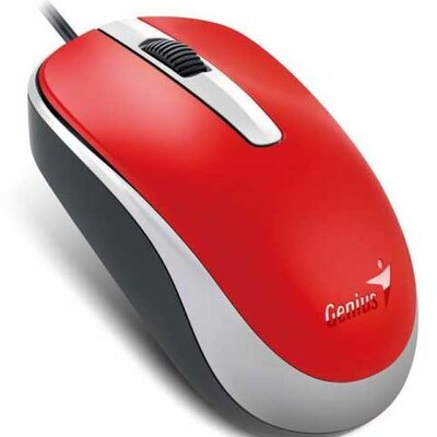 Genius DX-120 USB Žični miš  crvena