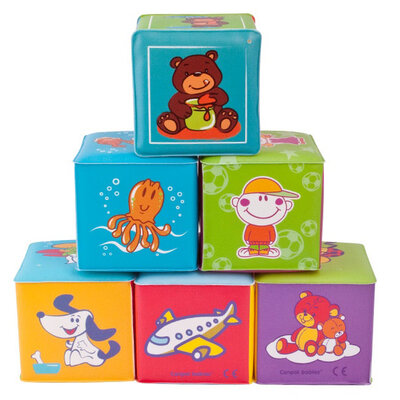 Canpol Mekane edukativne kocke PVC 6kom 2/817