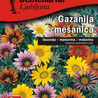 Baštensko cveće Gazanija - mešavina - Gazania splendens hyb. 3470