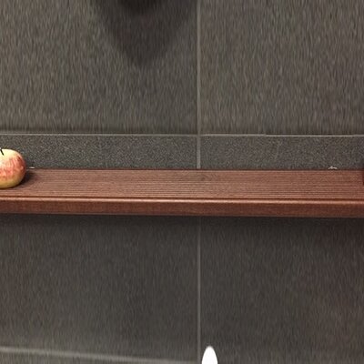 Polica etažer za kupatilo - tikovina 52 cm